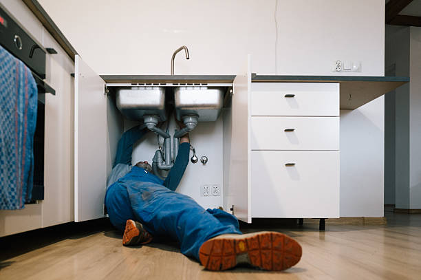 Professional Plumbing technician working in Osage, WV